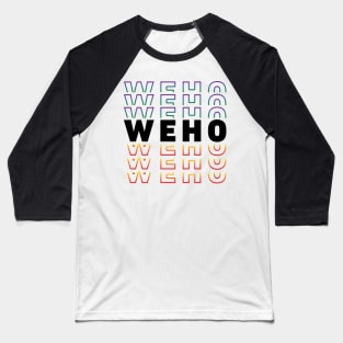 WEHO Pride Baseball T-Shirt